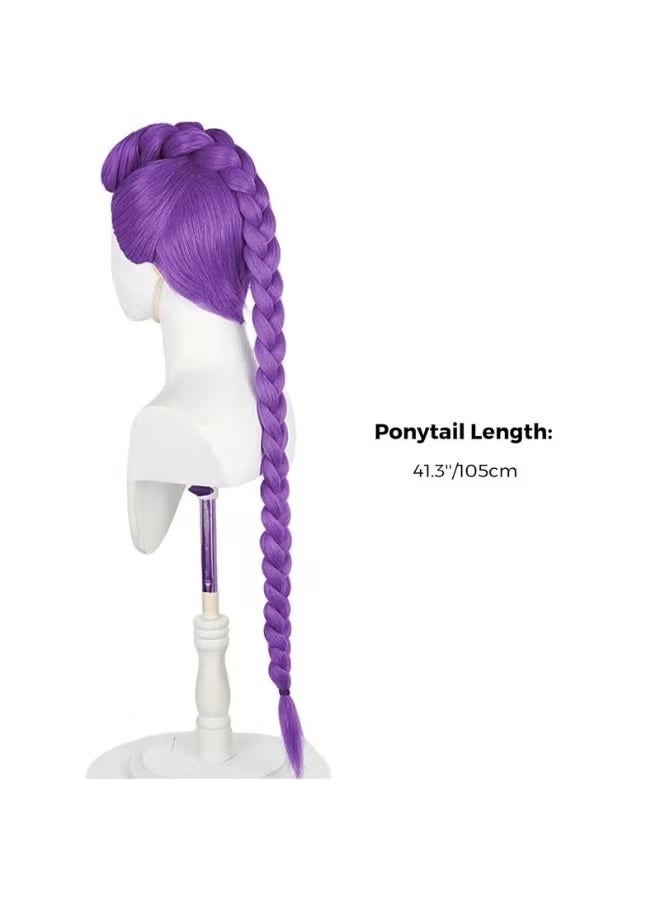 saykfoe K-Pop: Demon Hunters Rumi Oak Character Party Performance Wig as a Gift for Family and Friends - Image 4